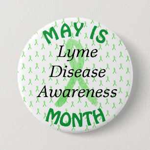 May es botón Lyme Disease Awareness Month