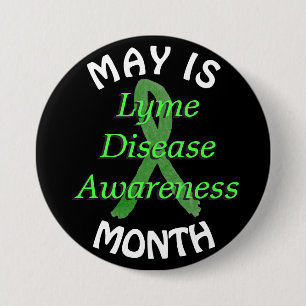 May es botón Lyme Disease Awareness Month