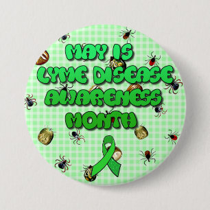 May es botón Lyme Disease Awareness Month