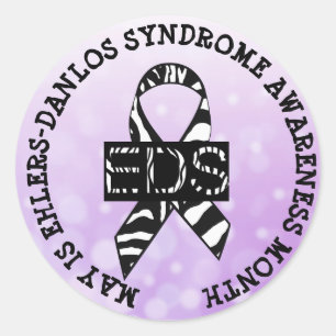 May es Pegatinas del mes del síndrome de Ehlers-Da
