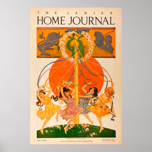 May Pole - Arte vintage (Frente)