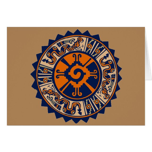 Mayan Hunab Ku (Anverso (Horizontal))