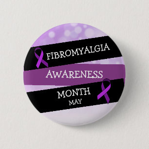 Mayo es botón Mes de Conciencia de Fibromalgia