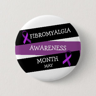 Mayo es botón Mes de Conciencia de Fibromalgia
