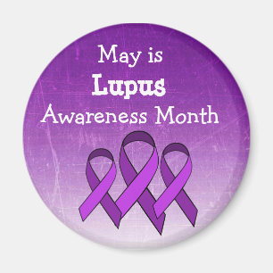 Mayo es imán del mes de la conciencia del lupus