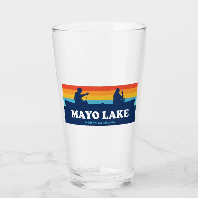 Mayo Lake North Carolina Canoe (Anverso)