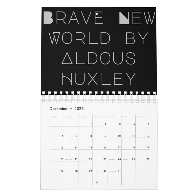 Mayor calendario socialista de ciencia ficción (Dec 2026)