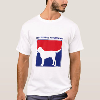 Mayor camiseta suiza del perro de la montaña de la