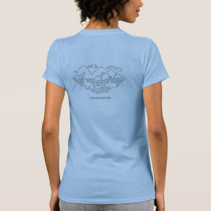 Mayor paisaje marino 2 de la camiseta de