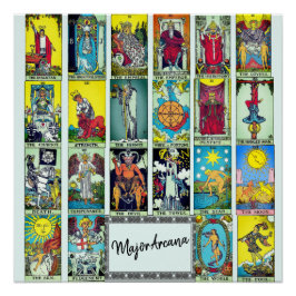 Mayor Poster Arcana Tarot