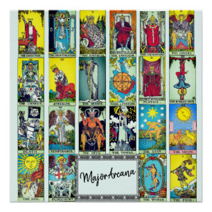 Mayor Poster Arcana Tarot