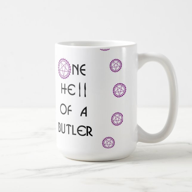 Mayordomo negro inspirado, taza (Derecha)