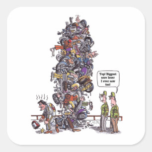 Mayores pegatinas cuadrados más perdidos