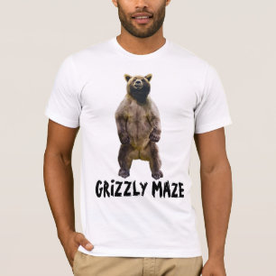 MAZE GRIZZLY ALASKA CON CAMISETAS DE OSO GRIZO