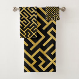 Maze -Negro y Oro-