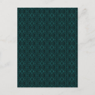 Maze verde azulado por postal de Mark Edward Weste