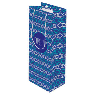 "¡Mazel Tov!" Bolsa de regalo del patrón de estrel
