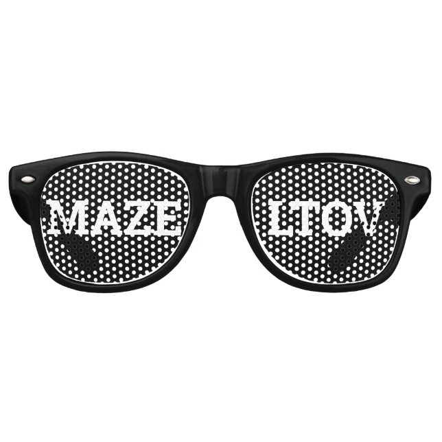 MAZEL TOV Retro Shades / Gafas de sol Fiesta diver (Anverso)
