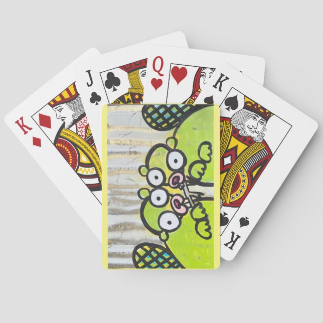 Mazo de Cartas de Castor (Reverso)