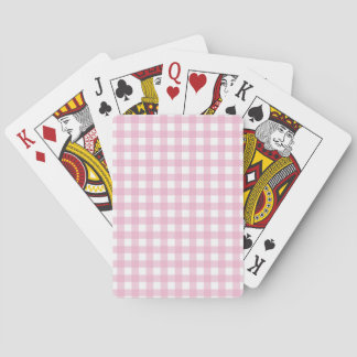 Mazo de Cartas de Cuadros Rosas