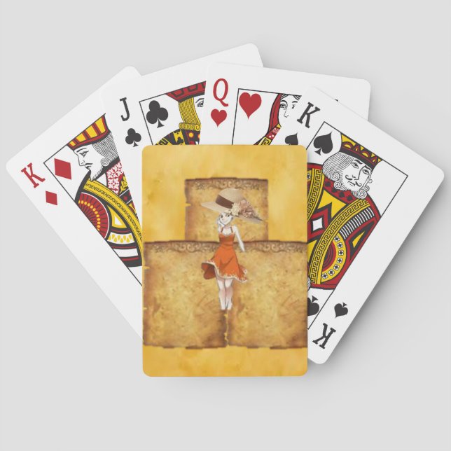 Mazo de Cartas de Dama (Reverso)
