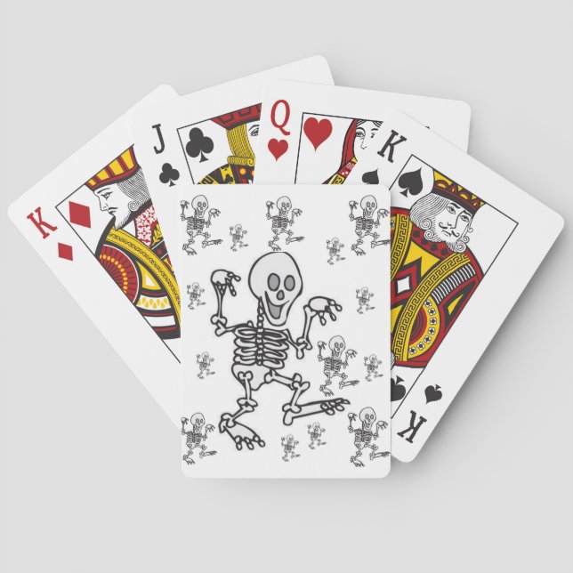 Mazo de Cartas de Esqueleto (Reverso)