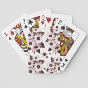 Mazo de Cartas de Juego de Girasoles