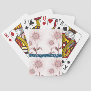 Mazo de Cartas de Juego de Girasoles