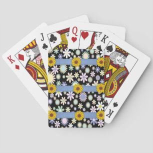 Mazo de Cartas de Juego de Girasoles
