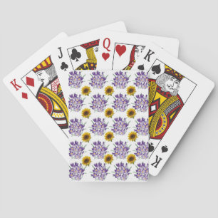 Mazo de Cartas de Juego de Girasoles