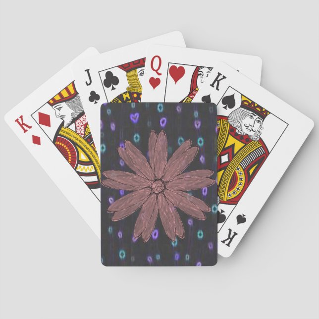 Mazo de Cartas de Juego de Girasoles (Reverso)