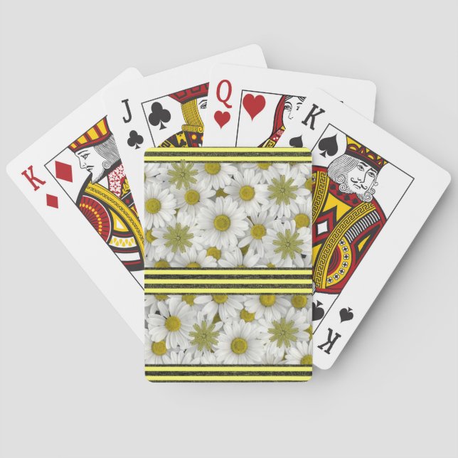 Mazo de Cartas de Juego de Girasoles (Reverso)