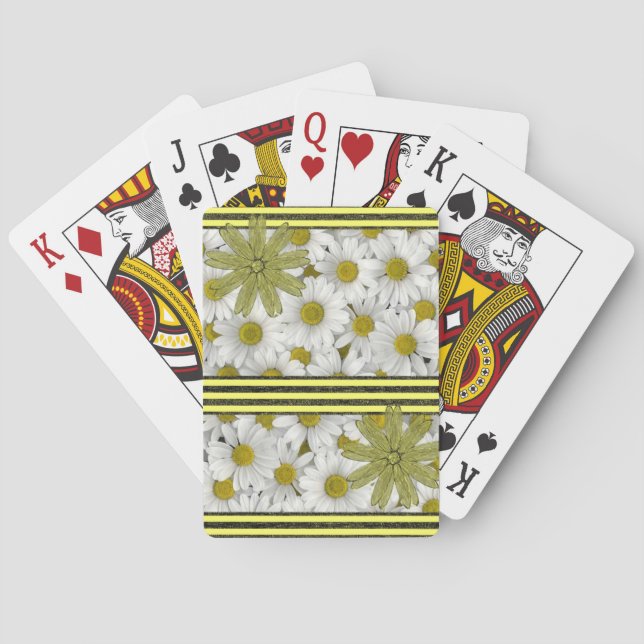 Mazo de Cartas de Juego de Girasoles (Reverso)