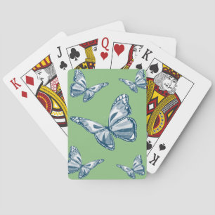 Mazo de Cartas de Juego de Mariposa
