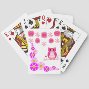 Mazo de Cartas de Juego del Búho