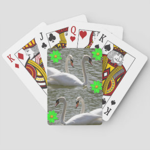 Mazo de Cartas de Juego del Cisne
