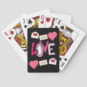 Mazo de Cartas de Juego del Día de San Valentín