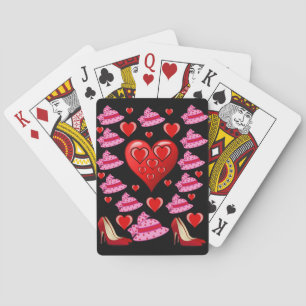Mazo de Cartas de Juego del Día de San Valentín