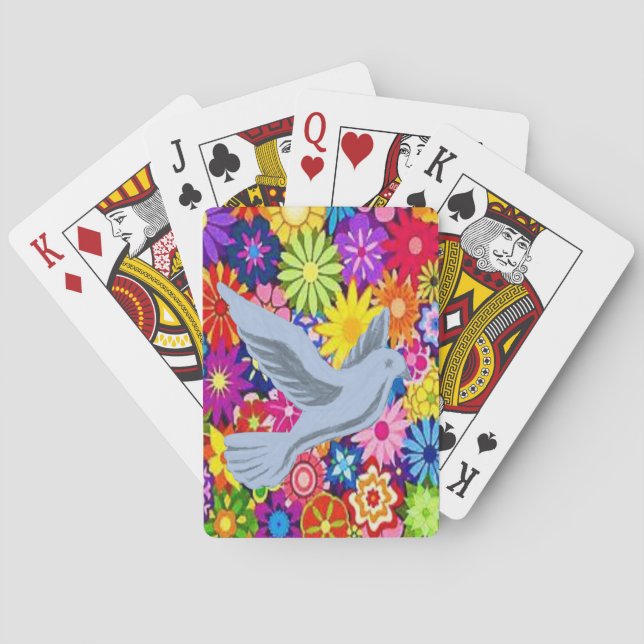 Mazo de Cartas de Juego Dove (Reverso)
