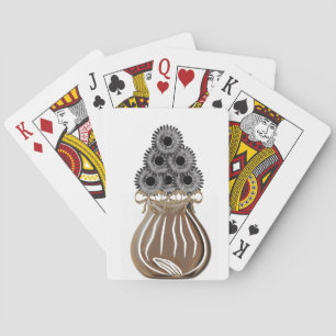 Mazo de Cartas de Juego Florales