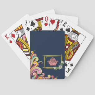 Mazo de Cartas de Juego Florales