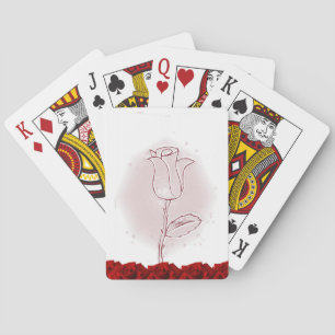Mazo de Cartas de Juego Florales