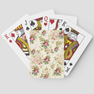 Mazo de Cartas de Juego Florales