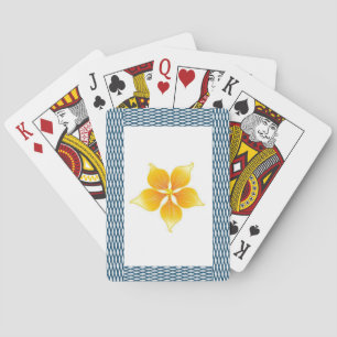 Mazo de Cartas de Juego Florales