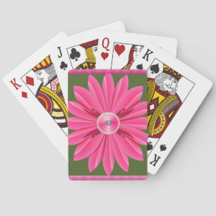 Mazo de Cartas de Juego Florales