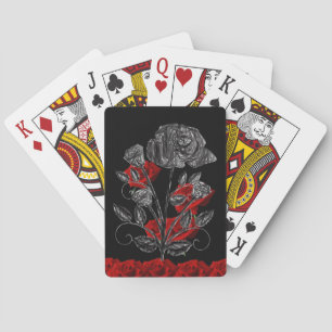 Mazo de Cartas de Juego Florales