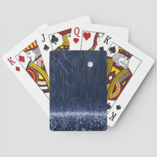 Mazo de Cartas de Juego Rain