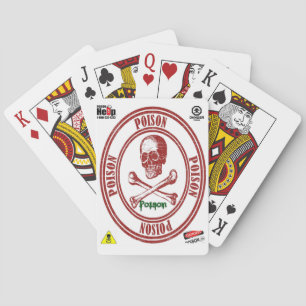 Mazo de Cartas de Juego Venenosas