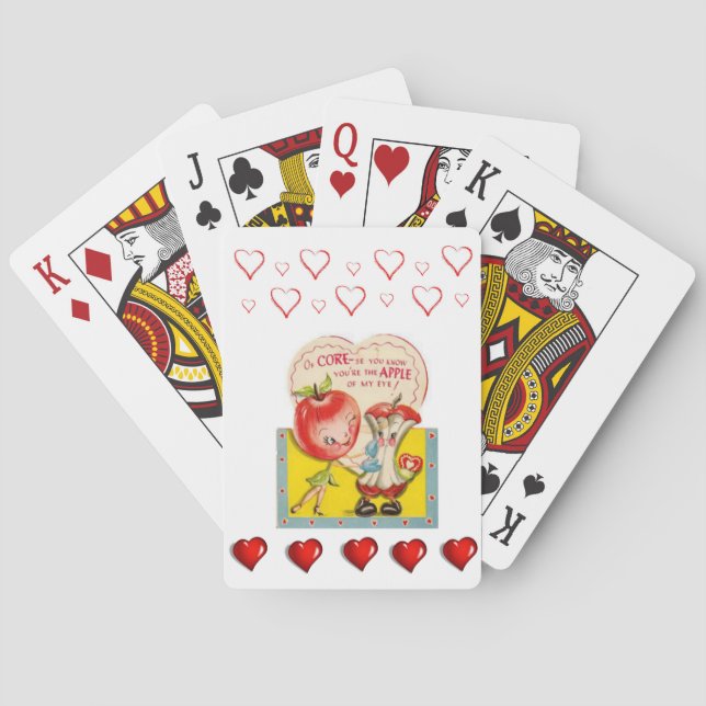 Mazo de Cartas de San Valentín (Reverso)