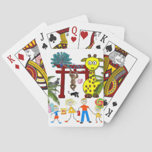 Mazo de Cartas Zoo Familia Animales